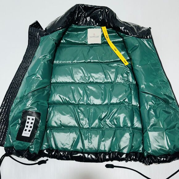 Moncler X Alicia Keys Chelsea Vest Jacket Women 0/ S Black Full Zip NWT $1405 - Picture 7 of 11